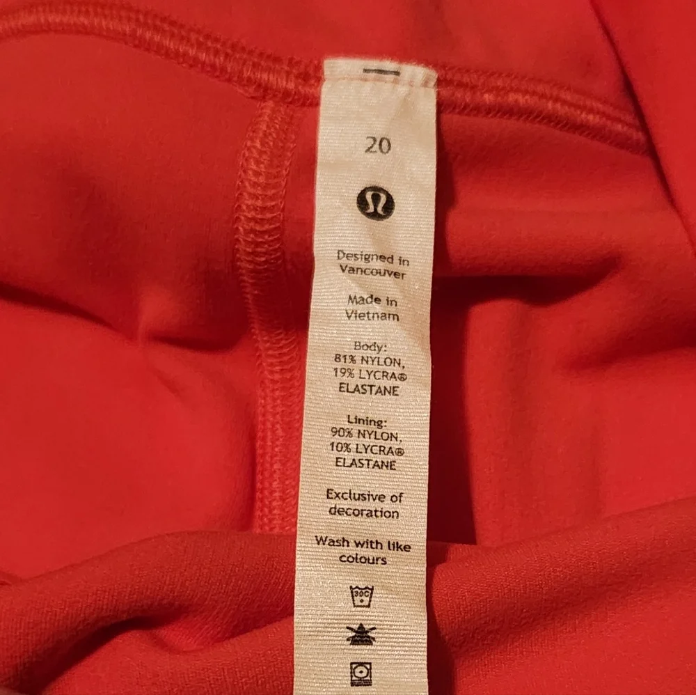 Women’s Size 20 Lululemon Align High-Rise Pink Leggings